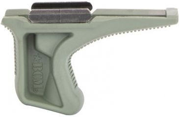 Image of Bravo Company Mfg Bcm Angled Grip Foliage Green Fits Picatinny Rails