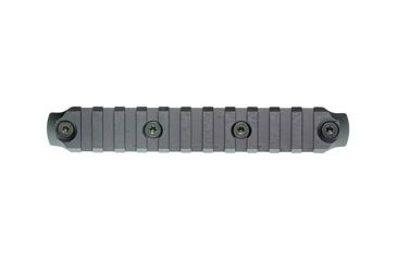 Image of Bravo Company MFG BCM Gunfighter KeyMod Nylon Rail Section, 5.5in, Black, BCMKMR1913N5BLK
