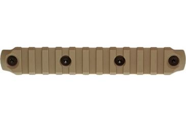 Image of Bravo Company MFG BCM Gunfighter KeyMod Nylon Rail Section, 5.5in, Flat Dark Earth, BCMKMR1913N5FDE