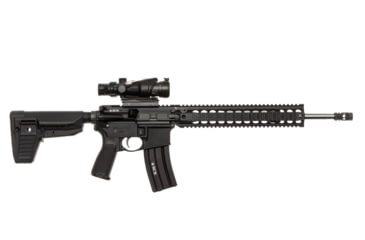 Image of Bravo Company MFG Bcmgunfighter Stock Mod 1-sopmod-compartment, Black - BCM-GFS-MOD1-SPMD-BLK