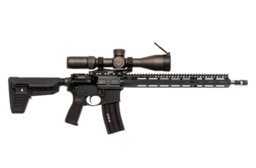 Image of Bravo Company MFG Bcmgunfighter Stock Mod 1-sopmod-compartment, Black - BCM-GFS-MOD1-SPMD-BLK