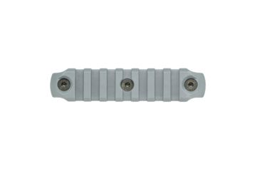 Image of Bravo Company MFG BCM Gunfighter KeyMod Nylon Rail Section, 4in, Wolf Gray, BCMKMR1913N4WG