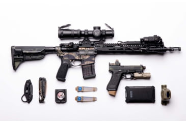 Image of Bravo Company Mfg. Pistol Grip Jack Carr Mod 4 Black Fits Ar-15, MOD4JCBLK