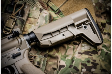 Image of Bravo Company MFG Stock Mod 2 Sopmod-black, Flat Dark Earth - BCM-GFS-MOD2-SPMD-FDE
