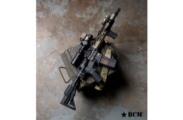 Image of Bravo Company Mod 3 Stock Riser Kit, Fits Bravo Mod 3 Stock, Black, Includes .5 and .8 Friction Fit Risers, BCM-M3R-K85-BLK