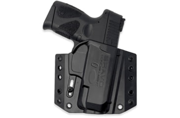 Image of Bravo Concealment BCA 3.0, OWB Concealment Holster, 1.5 Belt Loops, Fits Taurus G2c, Right Hand, Polymer Construction, Black