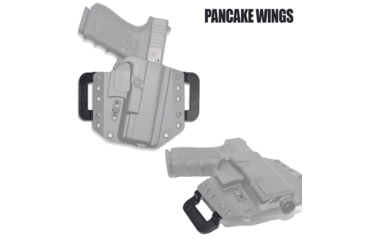 Image of Bravo Concealment BCA OWB Gun Holster, Glock 42, Right Hand, Black, BC10-1033