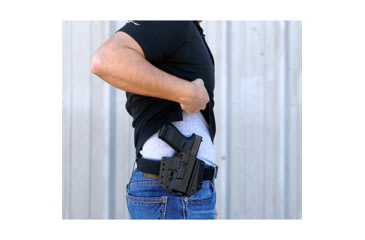 Image of Bravo Concealment BCA OWB Gun Holster, Glock 43,43x,43x MOS, Left Hand, Black, BC10-1034