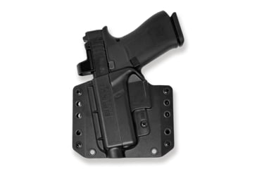 Image of Bravo Concealment BCA OWB Gun Holster, Glock 43,43x,43x MOS, Left Hand, Black, BC10-1034