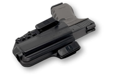 Image of Bravo Concealment IWB Torsion 3.0 Holster, Black, Right Hand, Polymer, Glock 17, 22, 31 Gen 3-5, Small, 858094007050
