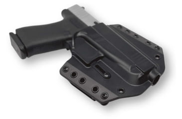 Image of Bravo Concealment OWB BCA 3.0 Holster, Black, Right Hand, Polymer, Glock 48, Small, 854614008484