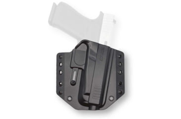 Image of Bravo Concealment OWB BCA 3.0 Holster, Black, Right Hand, Polymer, Glock 48, Small, 854614008484
