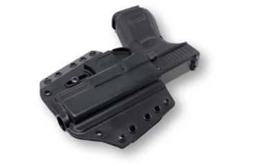 Image of Bravo Concealment OWB BCA 3.0 Holster, Glock 19, 23, 32, 19X, 19 MOS, 45, Gen 3-5, Right Hand, 1.50in Belt Loop, Black, Small, 850007014667