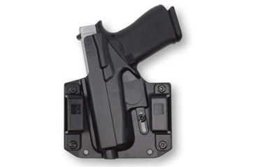 Image of Bravo Concealment OWB BCA 3.0 Holster, Glock 43X, Right Hand, 1.50in Belt loops, Black, Small, 850007014704