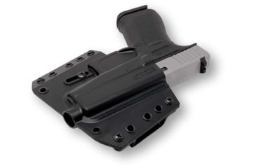 Image of Bravo Concealment OWB BCA 3.0 Holster, Glock 43X, Right Hand, 1.50in Belt loops, Black, Small, 850007014704