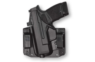 Image of Bravo Concealment OWB BCA 3.0 Holster, Springfield Hellcat 9mm, Right, Polymer, Black, Small, 850021501167