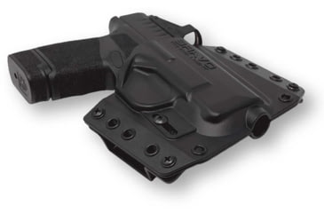 Image of Bravo Concealment OWB BCA 3.0 Holster, Springfield Hellcat 9mm, Right, Polymer, Black, Small, 850021501167