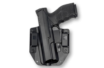 Image of Bravo Concealment OWB BCA Holster 3.0, HK VP9 VP9 Tactical Le, Right Hand, 1.5in Belt Loops, Black, Small, BC10-1006