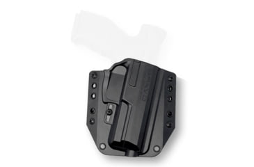 Image of Bravo Concealment OWB BCA Holster W/ 1.5 in Belt Loops, HK VP9/VP9 Tactical, Right Hand, Polymer, Black, BC10-1006