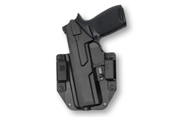 Image of Bravo Concealment OWB BCA Holster 3.0, Sig Sauer P320 9,40 Full-Size, Right Hand, 1.5in Belt Loops, Black, Small, BC10-1009
