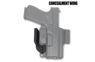 Image of Bravo Concealment Torsion IWB Gun Holster, Glock 42, Right Hand, Black, BC20-1033