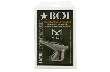 Image of Bravo BCMGunfighter Kinesthetic Angled Forend Grip M-Lok Mod3, Flat Dark Earth, KAGMCMRFDE