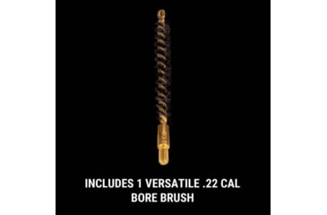 Image of Breakthrough Clean Technologies AR15 Upper Brush Set w/ Chamber Pads, Black / Green, AR15, BT-AR15UBS