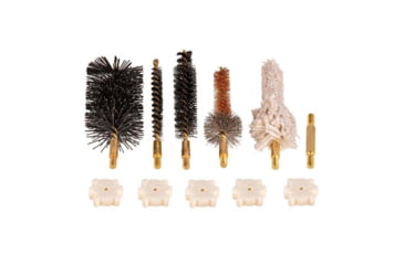 Image of Breakthrough Clean Technologies AR15 Upper Brush Set w/ Chamber Pads, Black / Green, AR15, BT-AR15UBS