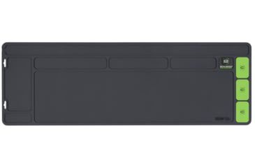 Image of Breakthrough Clean Shield Mat Gray and Green PVC 35.88"x11.88", BTSGMR