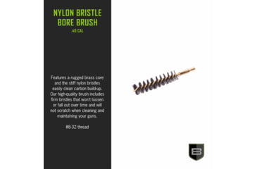 Image of Breakthrough Clean Technologies .40 Cal Nylon Bristle Bore Brush, BT-40NBB