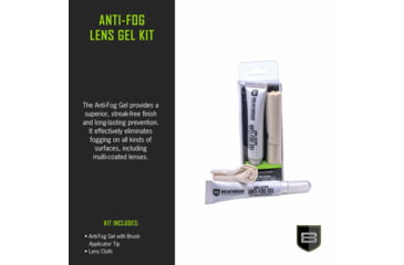 Image of Breakthrough Clean Technologies Anti-fog Gel with Anti-fog cloth kit, 10 ml, BT-AFG-KT