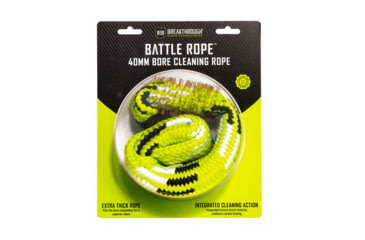 Image of Breakthrough Clean Technologies Battle Bore Cleaning Rope, Grenade Launcher, 40mm, Black/Yellow, BR-40MM