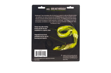 Image of Breakthrough Clean Technologies Battle Bore Cleaning Rope, Grenade Launcher, 40mm, Black/Yellow, BR-40MM