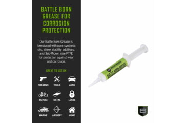 Image of Breakthrough Clean Technologies Battle Born Grease fortified with PTFE, 12 CC, BTG-12CC
