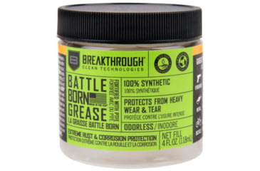 Image of Breakthrough Clean Technologies Battle Born Grease fortified with PTFE, 4 Ounce, BTG-4OZ
