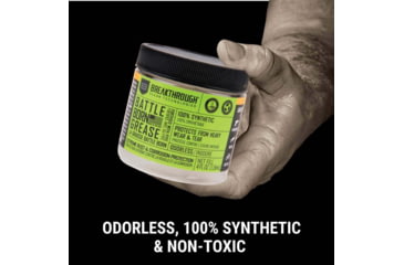 Image of Breakthrough Clean Technologies Battle Born Grease fortified with PTFE, 4 Ounce, BTG-4OZ