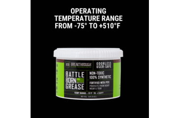Image of Breakthrough Clean Technologies Battle Born Grease with PTFE - 1lb Tub, BTG-1LB
