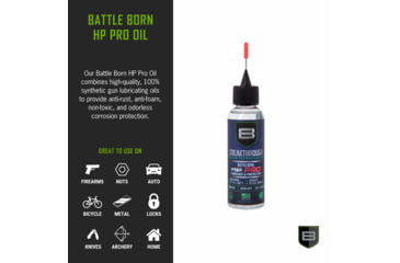 Image of Breakthrough Clean Technologies Battle Born HP Pro Oil, w/Needle Tip Applicatior, 2 Ounce, HPPRO-2OZ-NTA