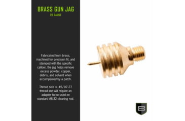 Image of Breakthrough Clean Technologies Brass Jag, 20 Gauge, BT-20GBJ