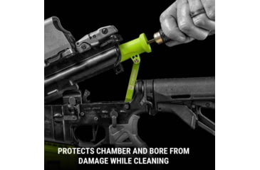 Image of Breakthrough Clean Technologies AR15 Bore Guide w/ Pivot lock, Green, AR15, BT-AR15BG