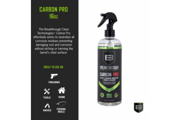 Image of Breakthrough Clean Technologies Carbon Pro - Heavy Carbon Remover &amp; Bore Cleaner - 16oz Trigger Spray Bottle, BTCPRO-16OZ