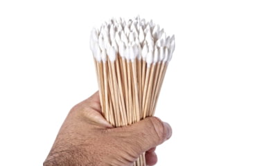 Image of Breakthrough Clean Technologies Cotton Swabs - 6in length, 200 Pack, BT-CS6-200PK