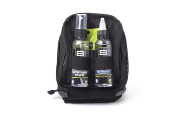 Image of Breakthrough Clean Technologies Pull Through Cleaning Kit for Pistols, .22 cal thru .45 cal, Black, BT-QWIC-P-BLK