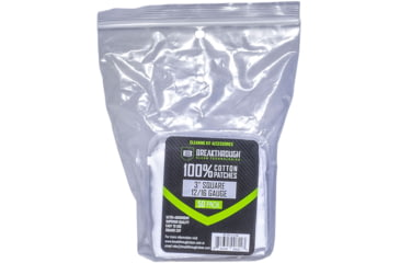 Image of Breakthrough Clean Technologies Square Cotton Patches - 3in x 3in - 50pcs/Pack with Plastic Tray, BT-CP-S-3"-50