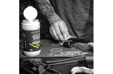 Image of Breakthrough Clean Technologies Synthetic CLP Quick Wipes - 50 Count Canister - 5in x 6in Wipes, 50 Count, BT-CLP-QW-50