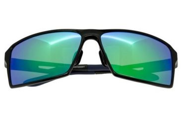 Image of Breed Centaurus Sunglasses, Black Titanium Frame, Green Lens BSG021BK