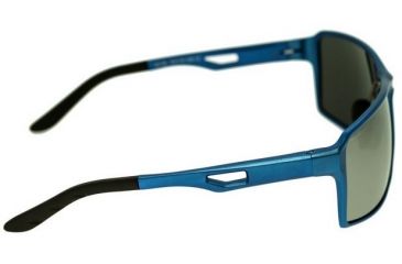 Image of Breed Centaurus Sunglasses, Blue Titanium Frame, Black Lens BSG021BL