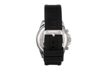 Image of Breed Chronograph Strap Watch, Black/Red, BRD9104, Black/Red, One Size, BRD9104