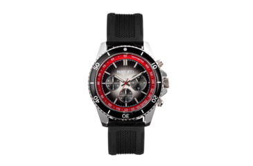 Image of Breed Chronograph Strap Watch, Black/Red, BRD9104, Black/Red, One Size, BRD9104