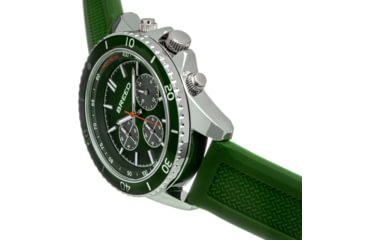 Image of Breed Chronograph Strap Watch, Green, BRD9101, Green, One Size, BRD9101
